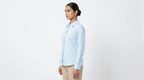 Light Blue Solid Full Sleeve Casual Shirt