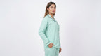 Mint Green Checkered Full Sleeve Casual Shirt