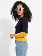 Colourblock Pullover Sweater