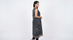 Multi-Color Floral Printed Viscose Kurti with Embellished Neckline