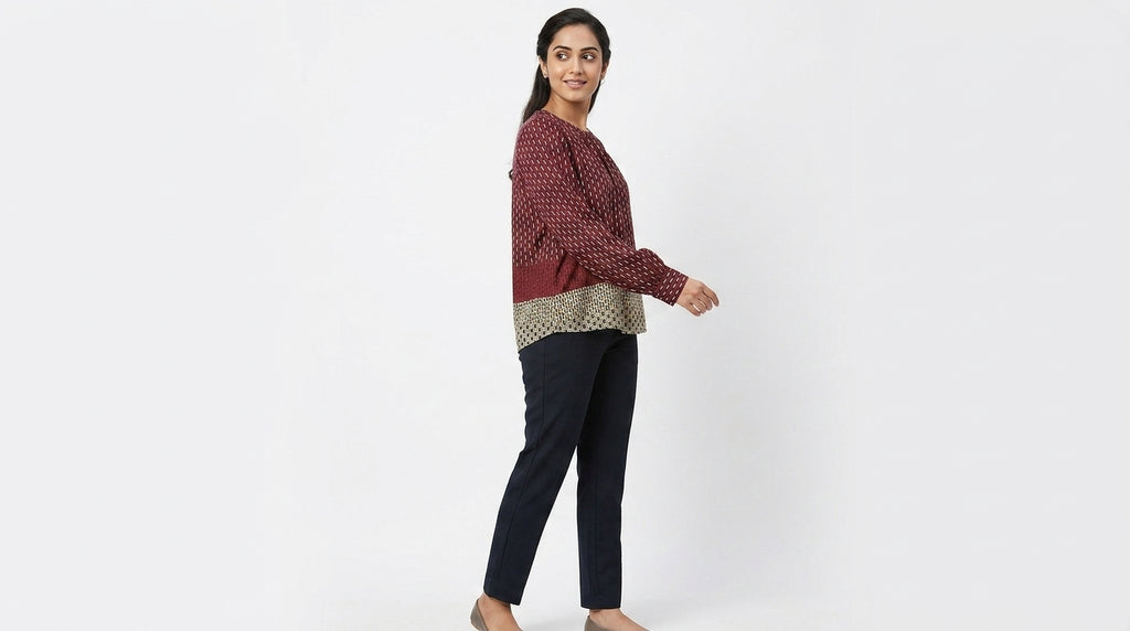 Women's Printed Relaxed Fit Top