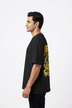 Lightning Black Oversized Tee