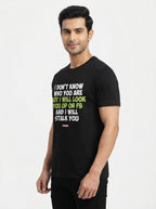 I Dont Know Who you are - Quirky Graphic Printed Tees