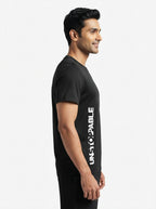 Unstoppable Black Dry-Fit T-Shirt