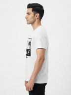 Gaga in Goa - Styched in India Graphic T-Shirt White Color