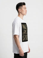 Honor Loyalty White Oversized Tee