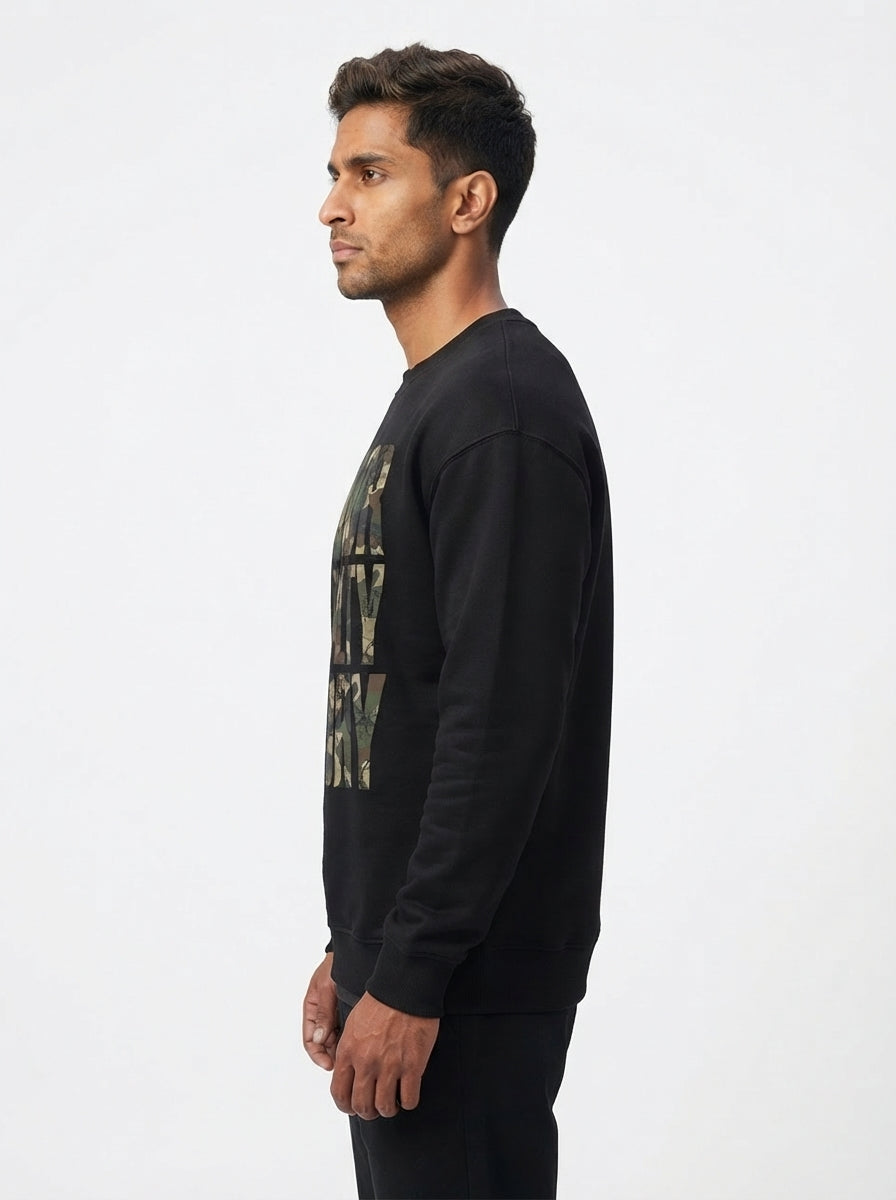 Honor Loyalty Black Sweatshirt