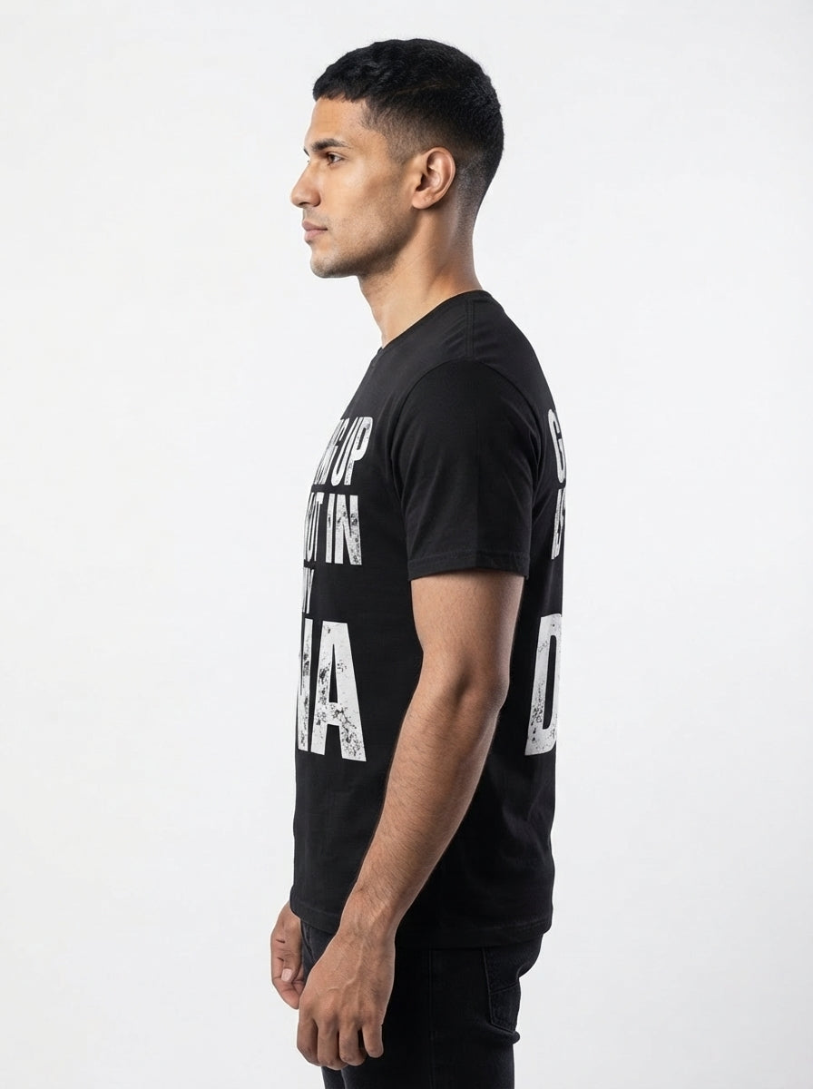 Giving Up Dna Black Tee