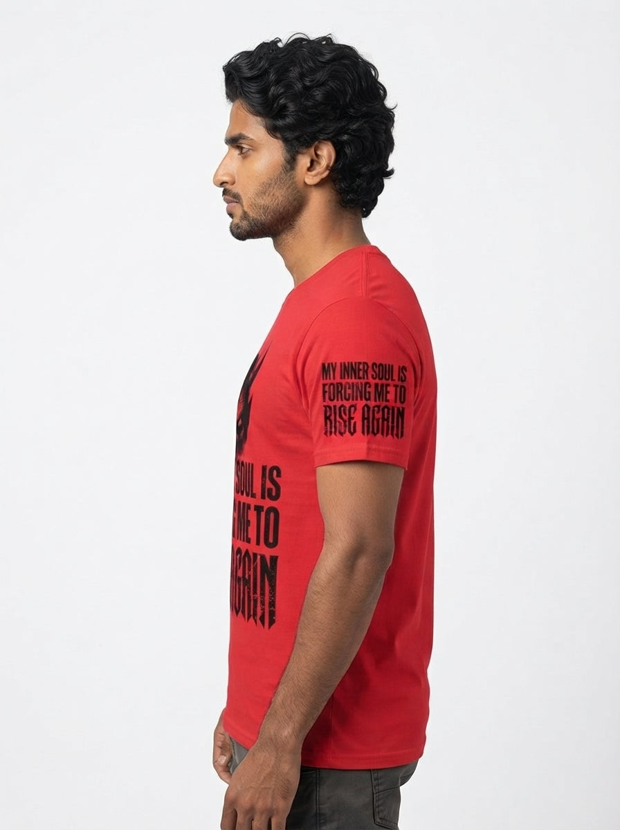 Inner Soul Rise Red Tee