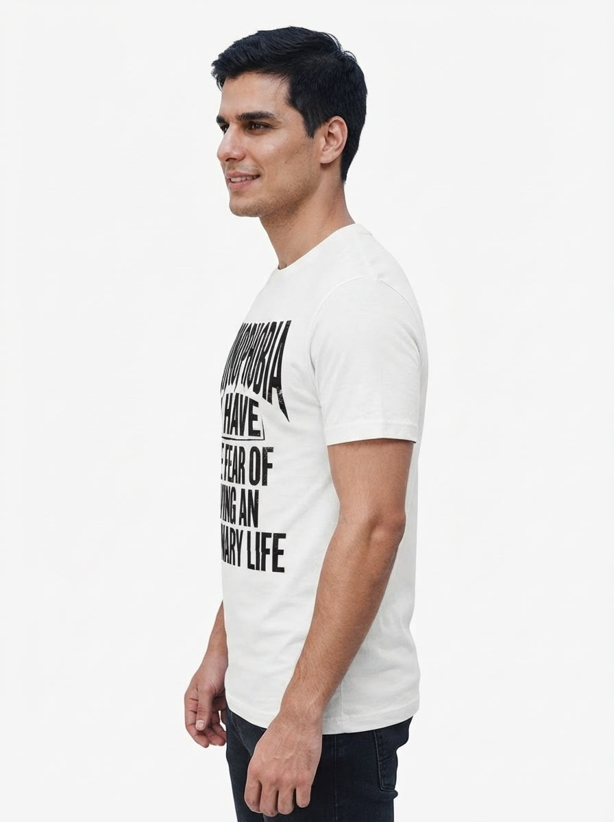 Koiniphobia White Tee