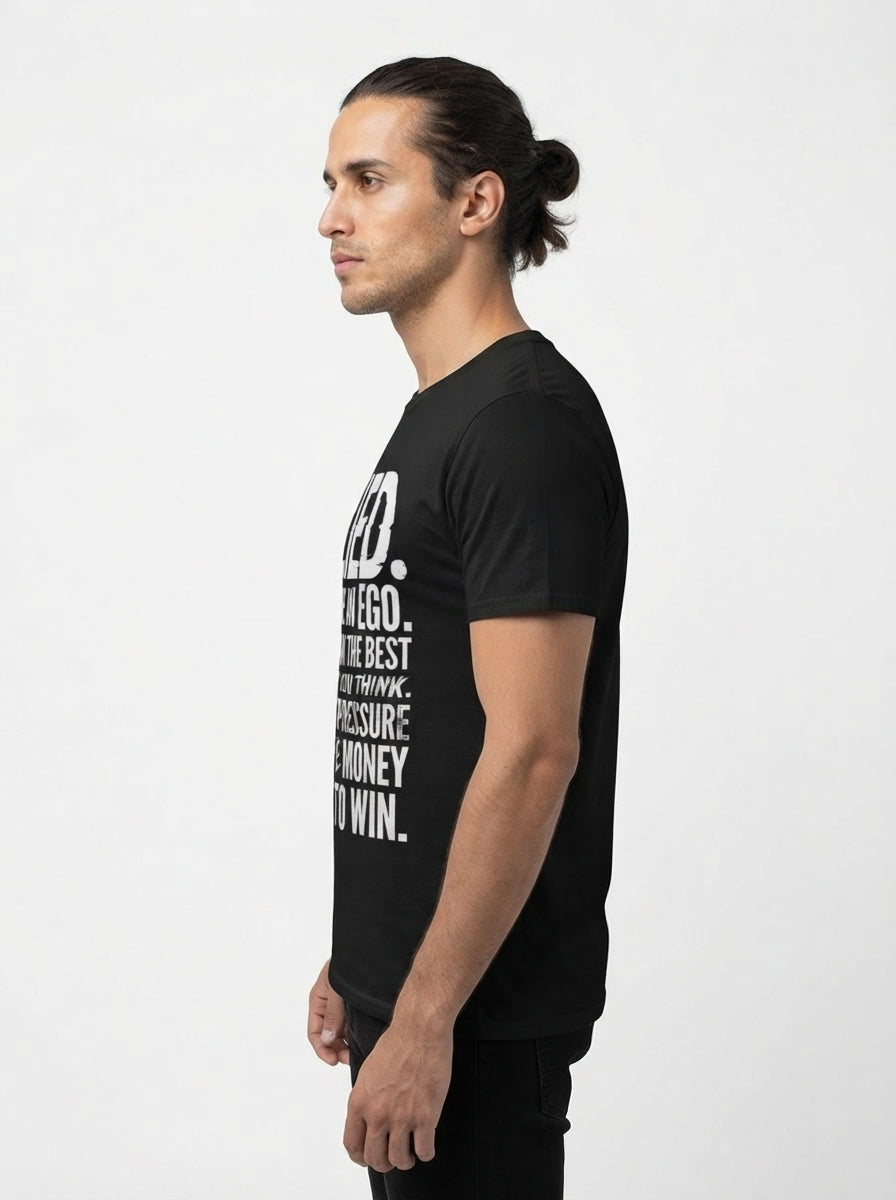 Lied Ego Black Tee