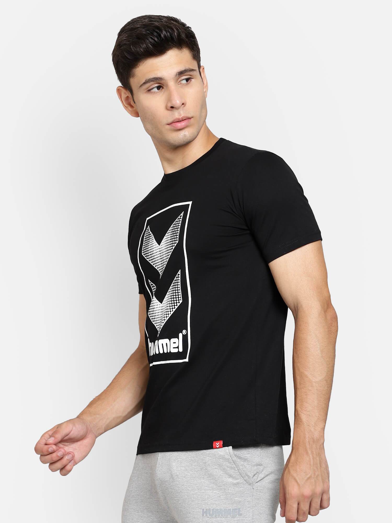 Hummel Black Regular Shirts for Men Daily Wear