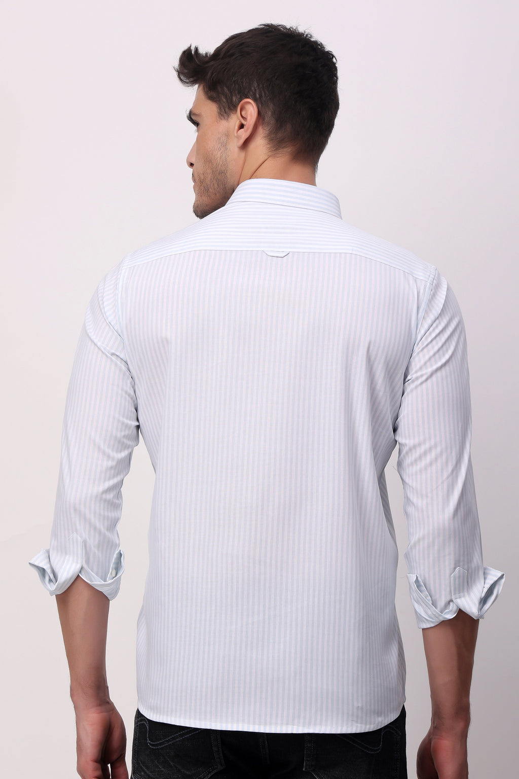 Stylox Full Sleeve Solid Casual Shirt For Men's