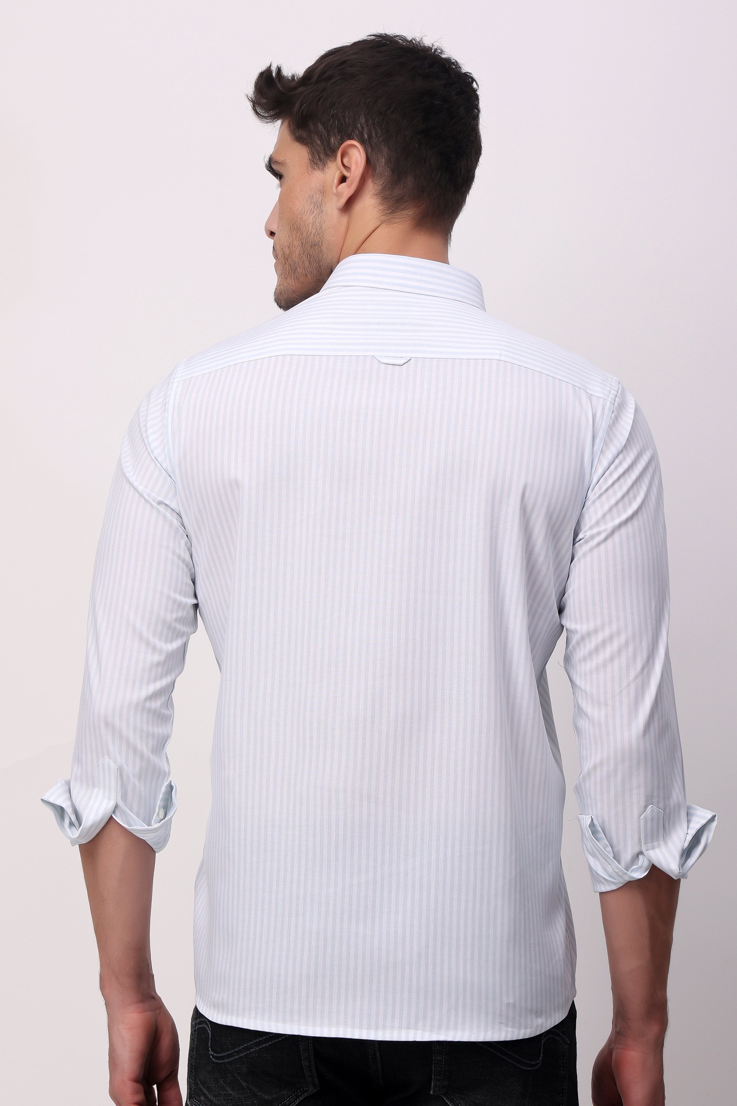 Stylox Full Sleeve Solid Casual Shirt For Men's