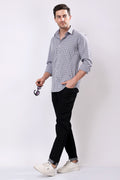 Stylox Regular Fit Full Sleeve Check Casual Shirt For Men's
