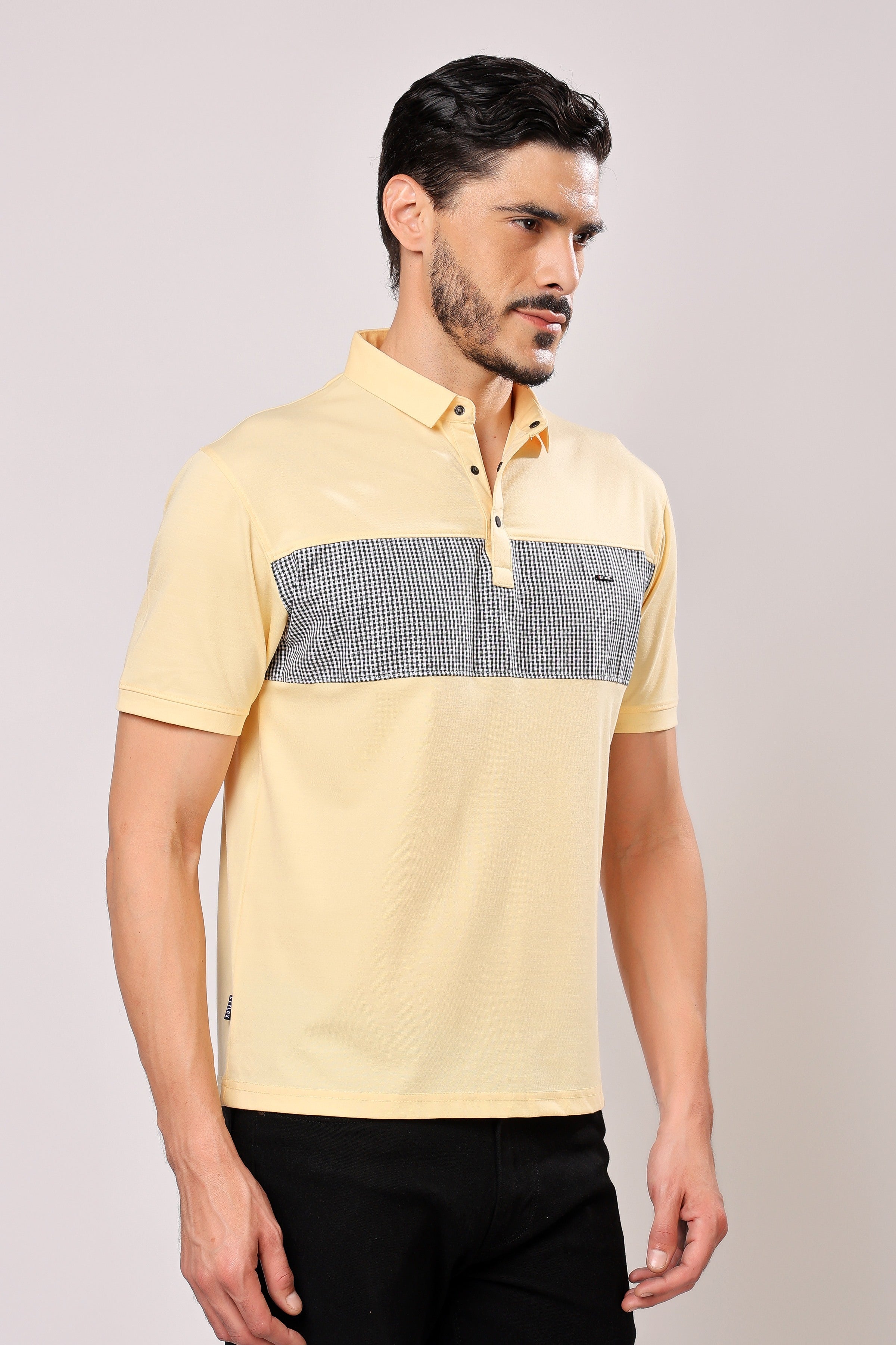 Stylox Men's Half Sleeve Casual Solid T-Shirt