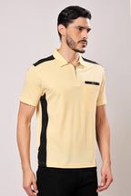 Stylox Men's Half Sleeve Casual Solid T-Shirt