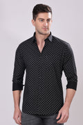 Stylox Men's Regular Fit Full Sleeve Printed Casual Shirt